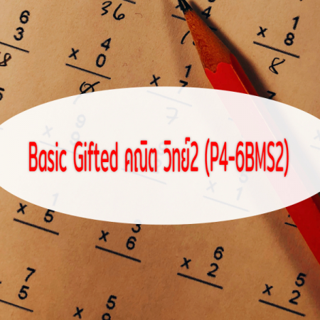 Basic Gifted คณิต วิทย์2 ป4-5-6 (P4-6BMS2)